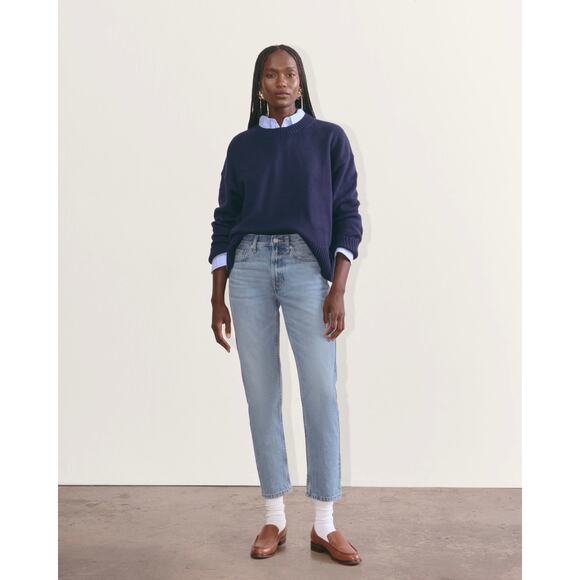 Everlane Denim - Everlane The Super Soft Straight Leg Jeans Organic Cotton Light Wash Size 31